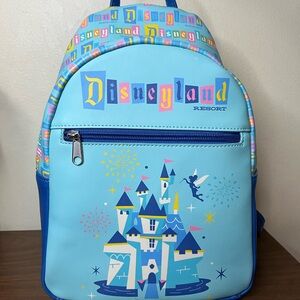 Disneyland Resort 65th Anniversary Funko Mini Backpack Exclusive EUC